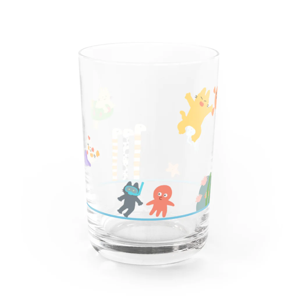 そい屋のうみのなか Water Glass :front