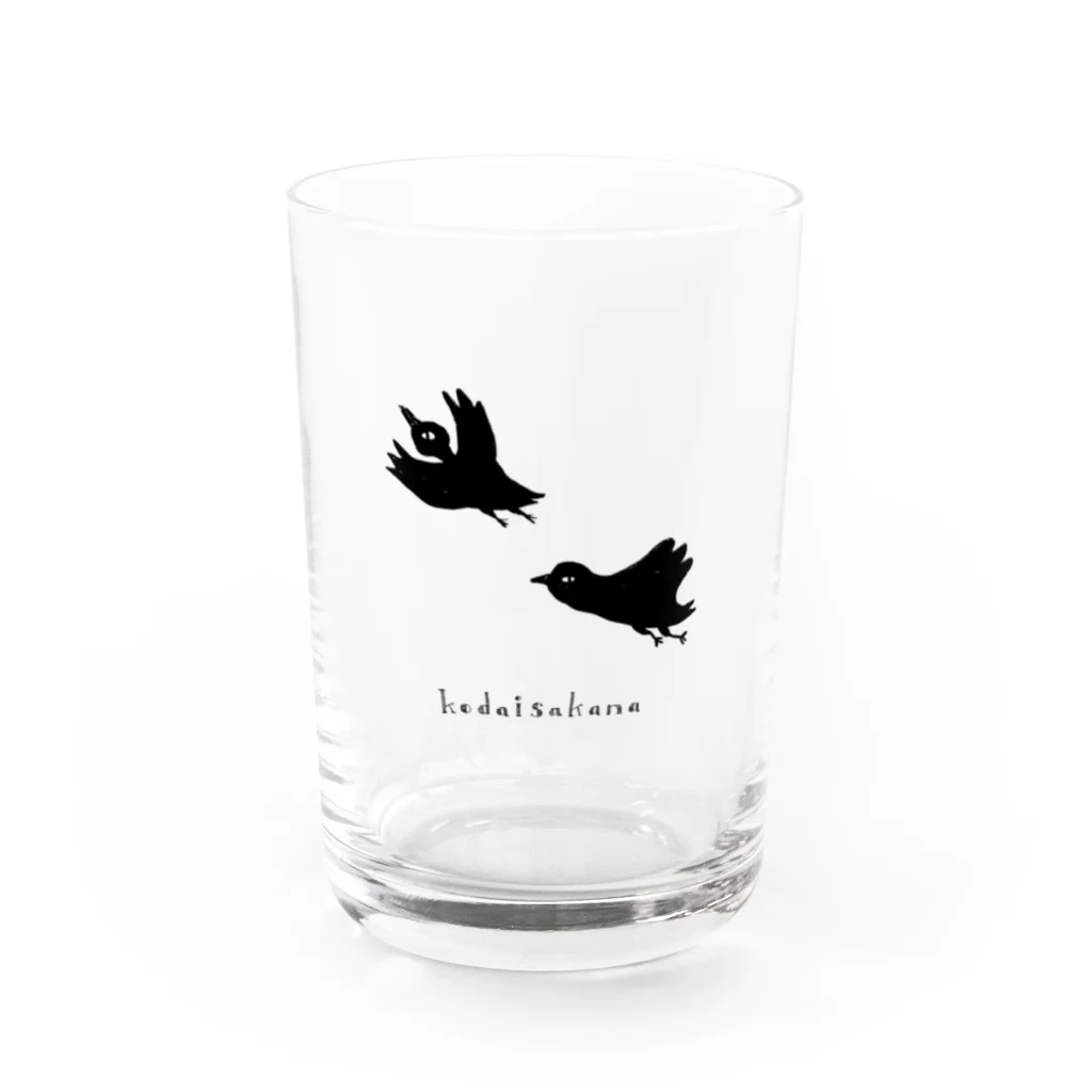 非ユークリッド幾何学を考える kodaisakanaの鴉 Water Glass :front