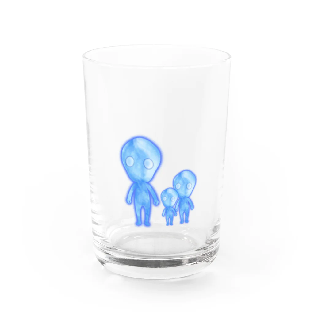 GOOD VIBES GOODSのGOOD VIBES ALIENS Water Glass :front