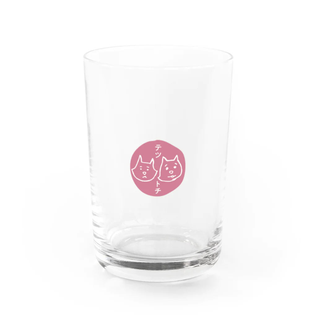 テツとトチのもののテツトチコップ Water Glass :front