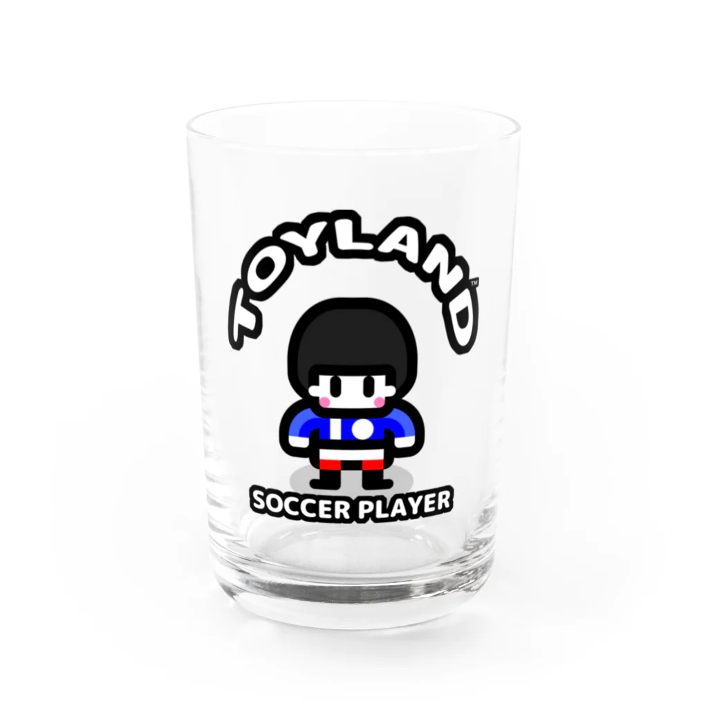 カワイイ オシャレ ポップ な TOYLANDのTOYLAND サッカーくん Water Glass :front