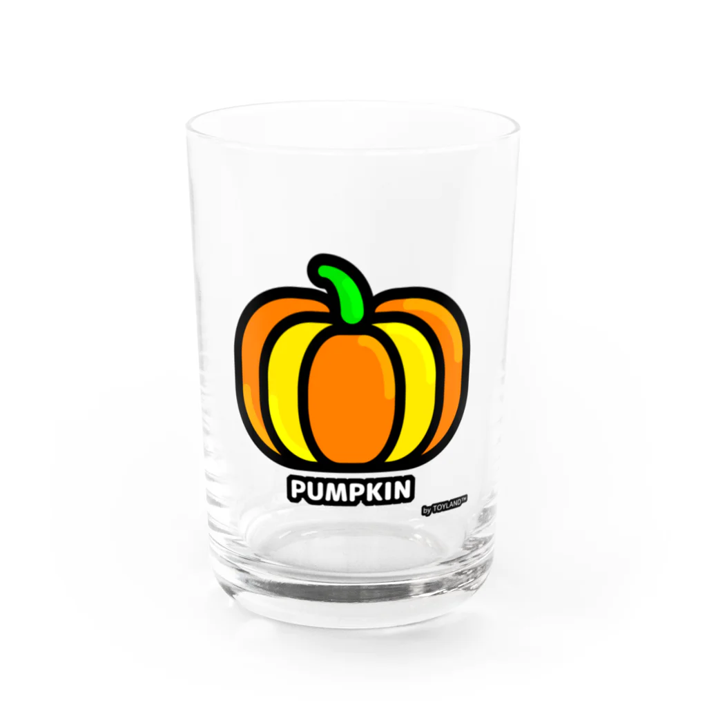 カワイイ オシャレ ポップ な TOYLANDのTOYLAND パンプキン Water Glass :front