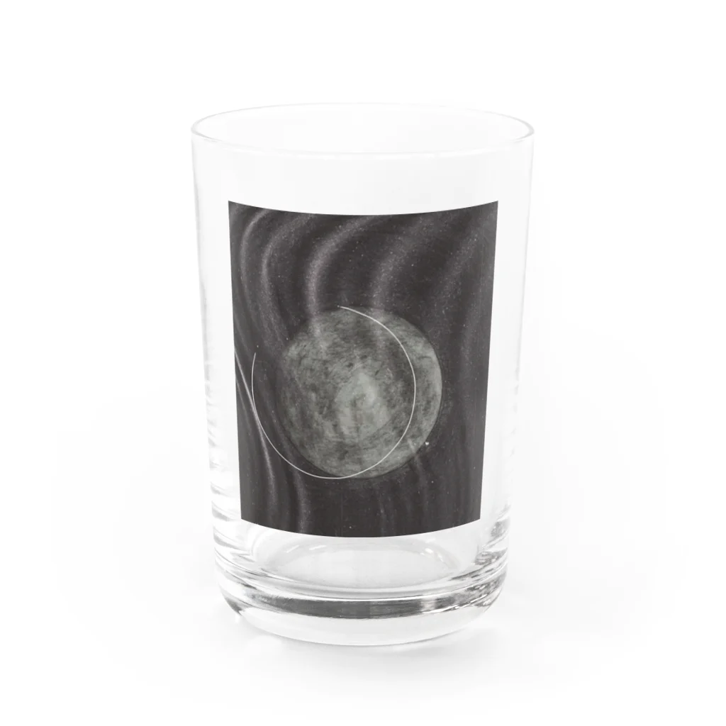 Queenofthenightのfull moon  Water Glass :front