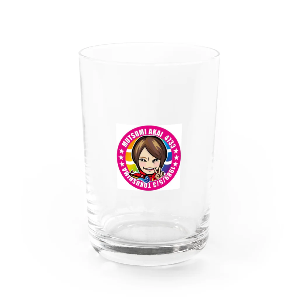 yamadasusumuの赤井睦　徳山 Water Glass :front