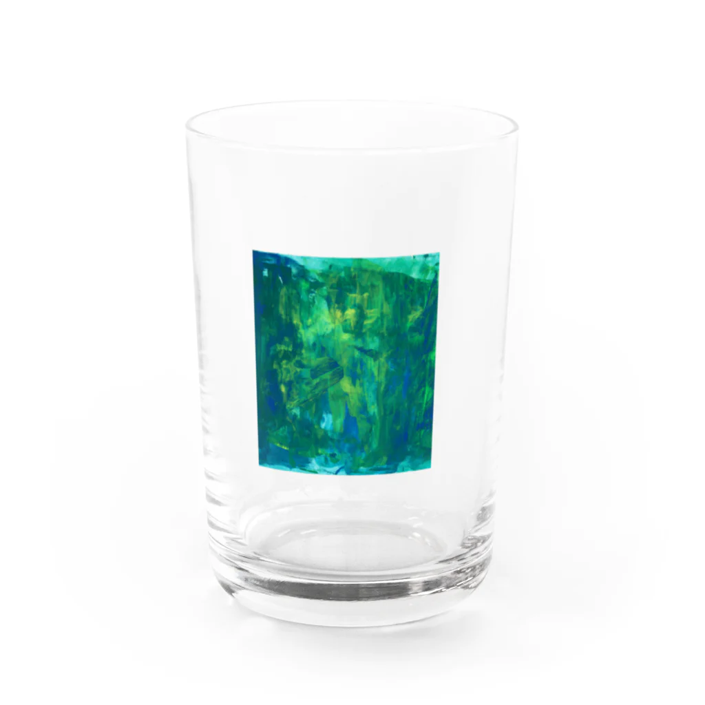 汚の思慮 Water Glass :front