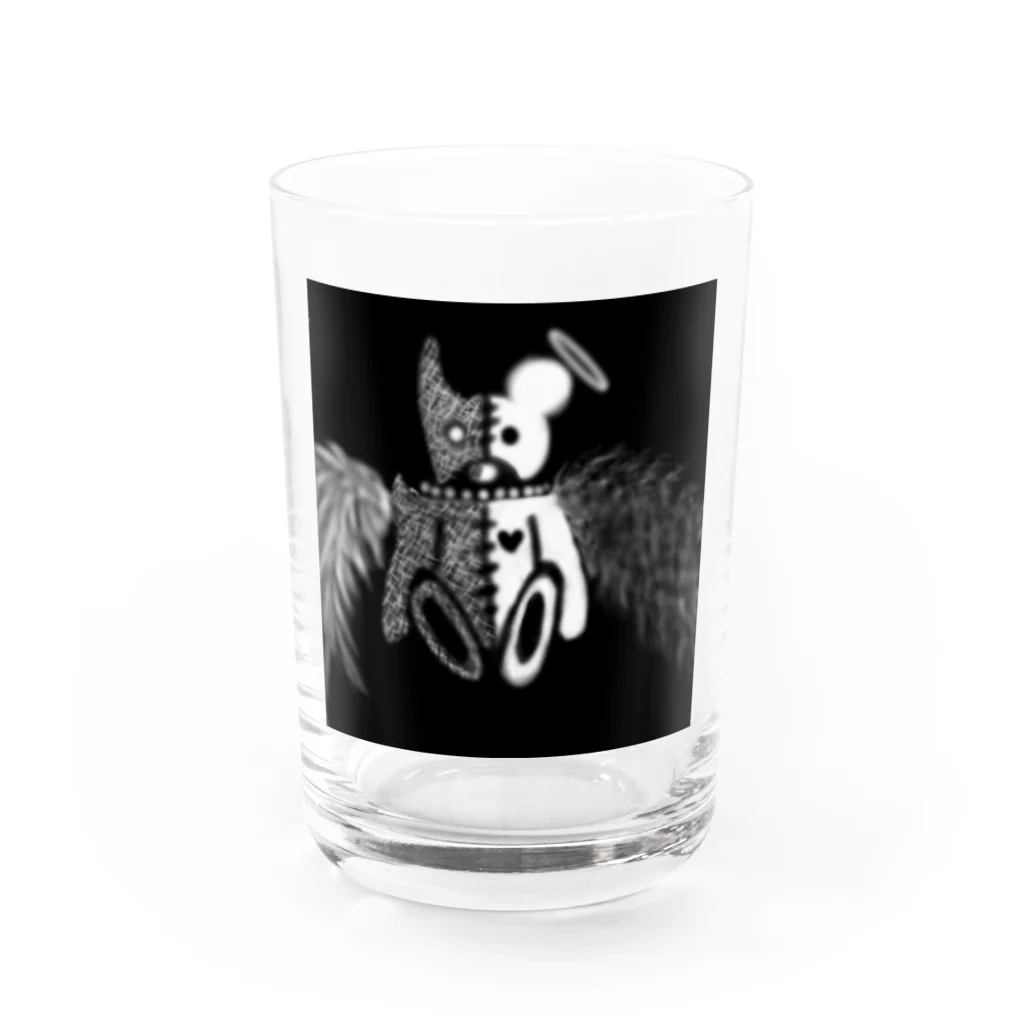 vargo(サバゲー会場の不審者)の天悪マ Water Glass :front