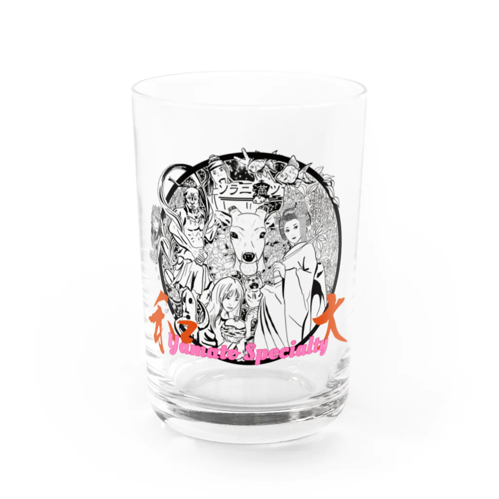 ソラニ満ツの奈良名物 Water Glass :front