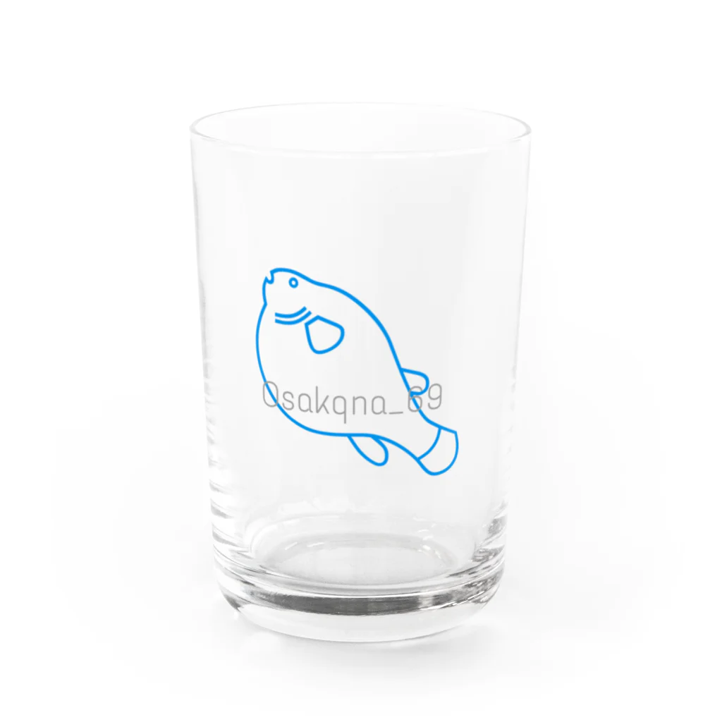 お魚屋さん🐟の卸し売りシリーズ Water Glass :front