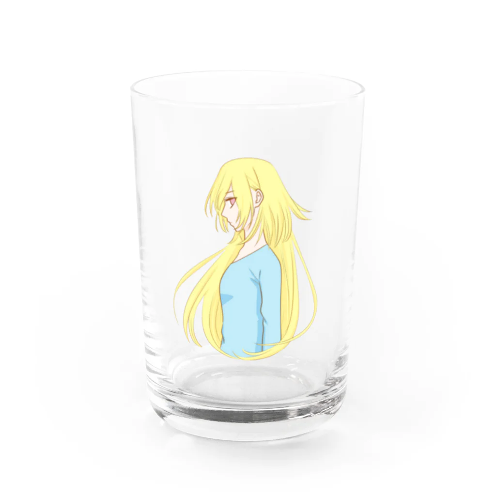 ガールズルームのふと目があった時 Water Glass :front