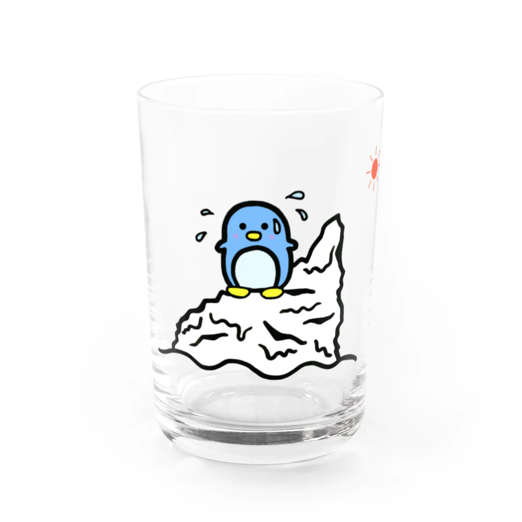 ムエックネのペンギン Water Glass :front