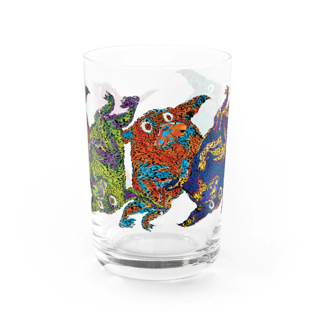 ｙ城の彩色 Water Glass :front