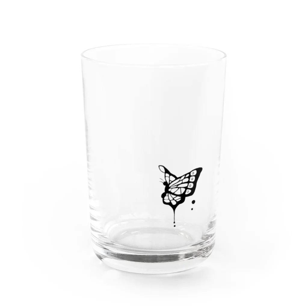 Lolipop’sのちょうちょ Water Glass :front