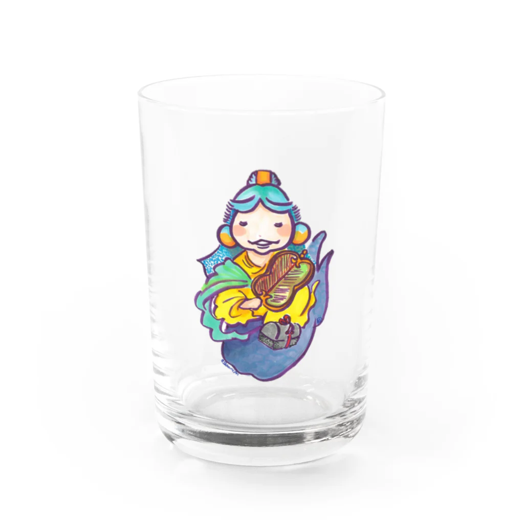 しろうめ庵ノSUZURIさんのトヨタマヒメさん Water Glass :front