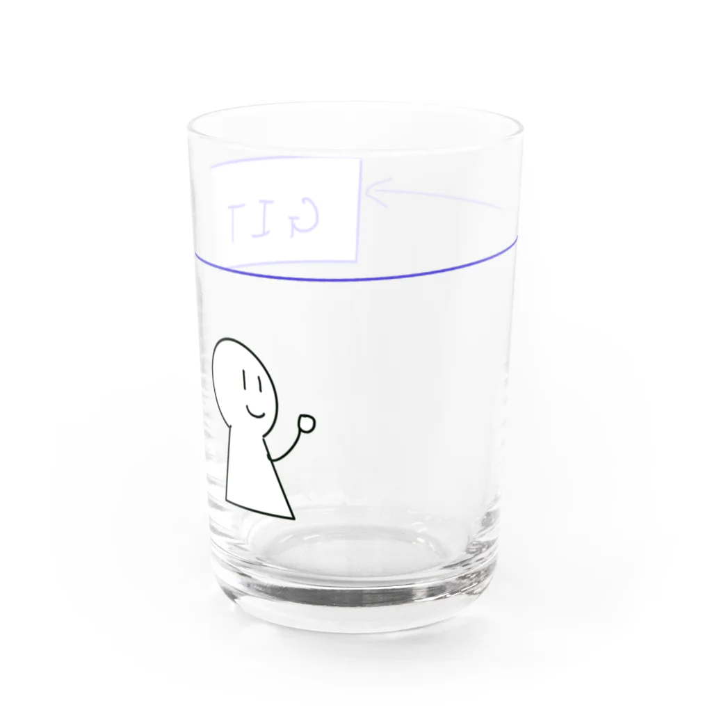 らっこやくのGIT→ Water Glass :front