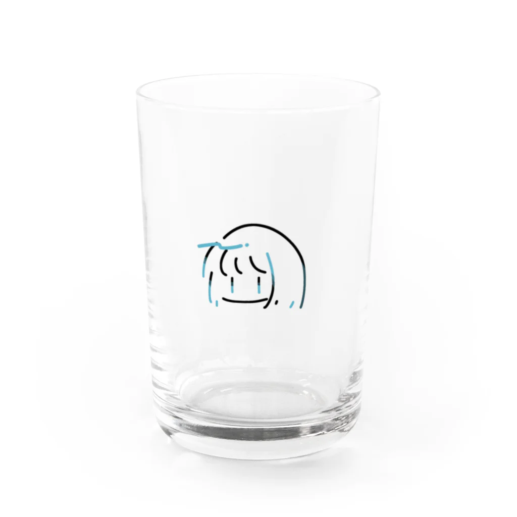 不正れもんの牛乳を入れろ！ Water Glass :front