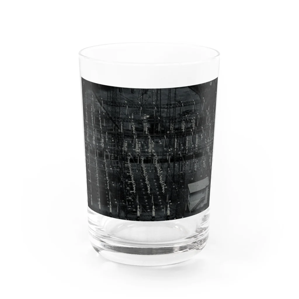 かけじくの変電所 Water Glass :front