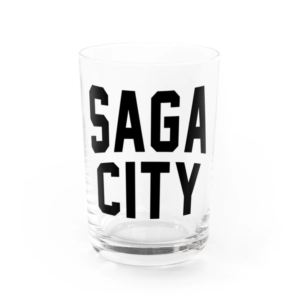 JIMOTOE Wear Local Japanの佐賀市 SAGA CITY Water Glass :front