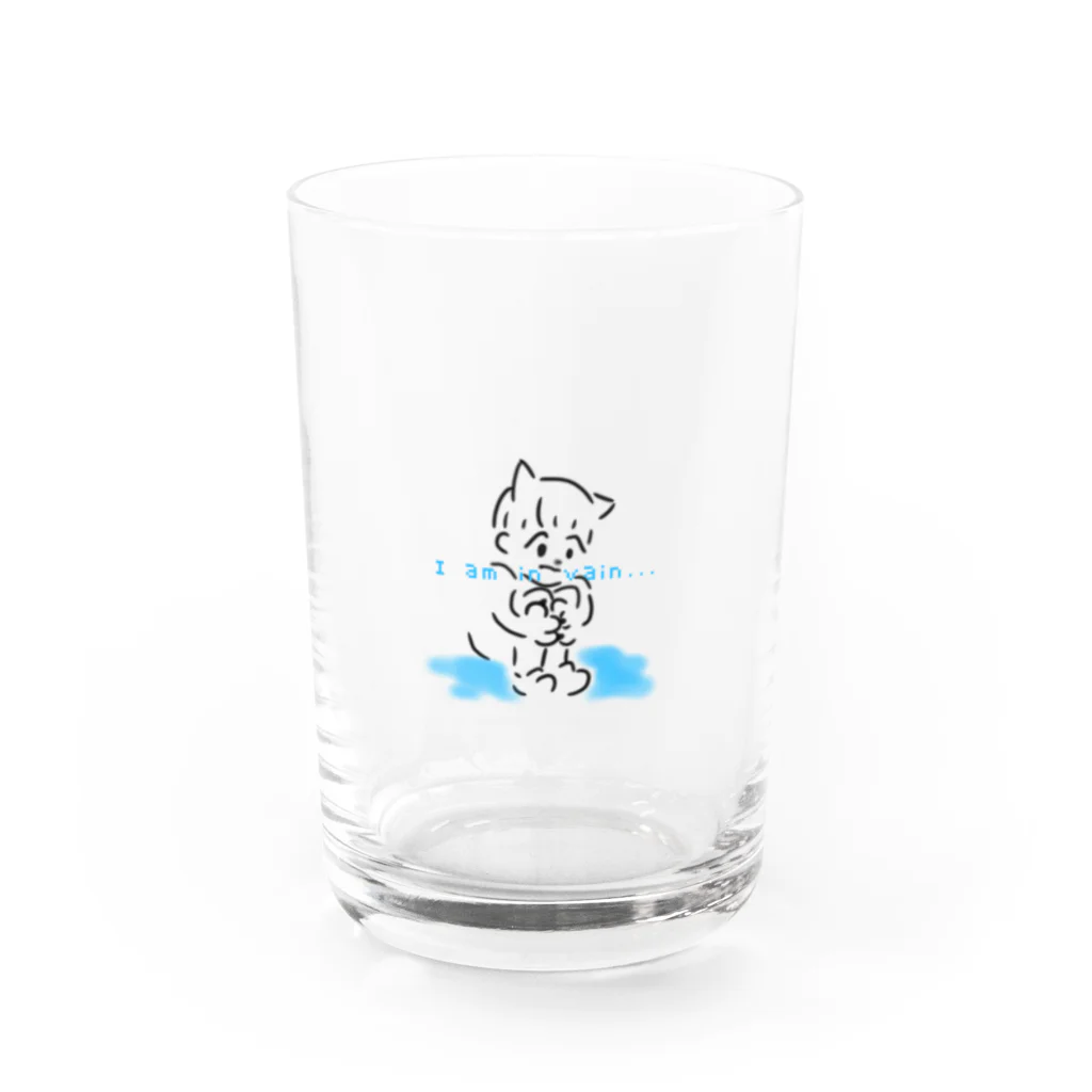 WARP_Parakeetの僕くんはさみしんぼ Water Glass :front