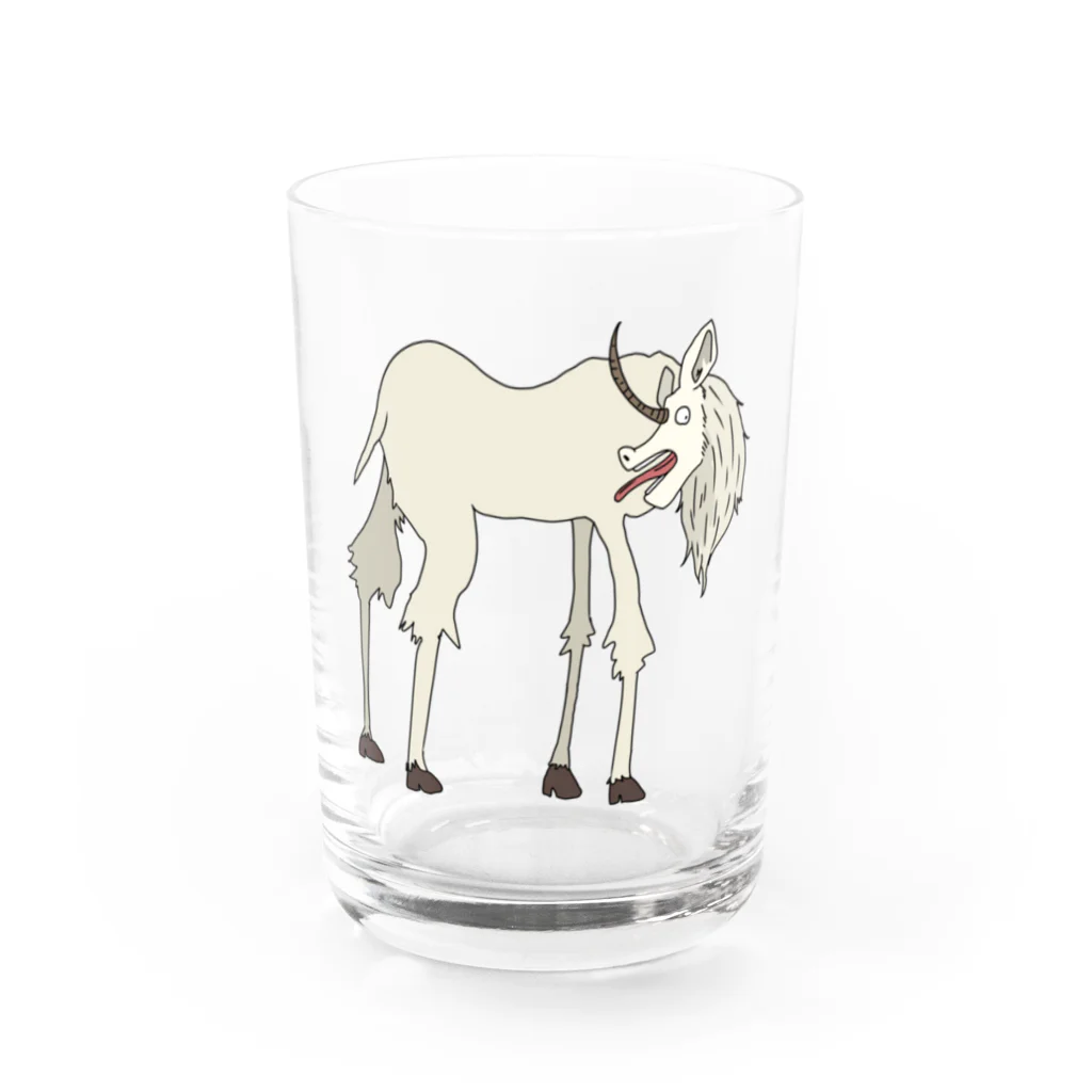 しょうのユニコ Water Glass :front