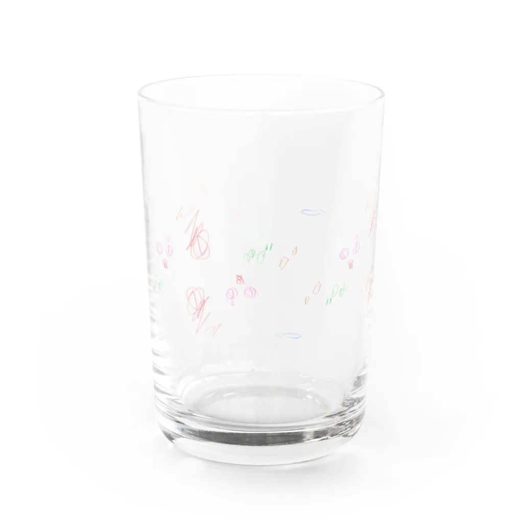 はちのぴよちゃんのまるまる Water Glass :front