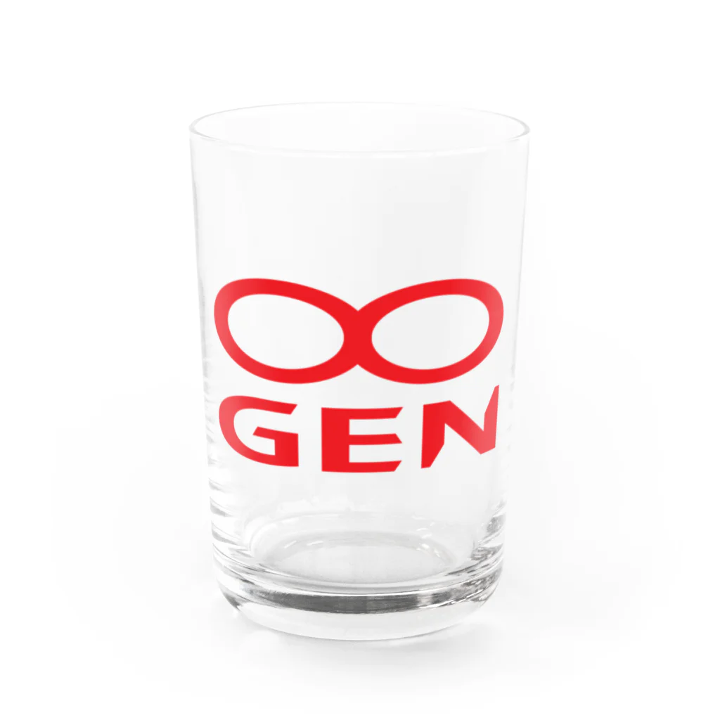 MUGENGEN (ムゲンゲン)のMUGENGEN logo goods Water Glass :front