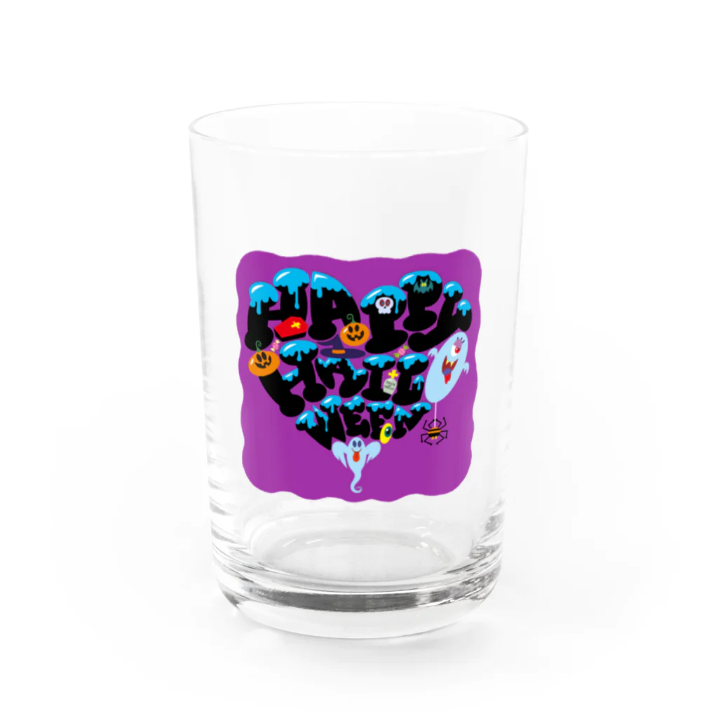 P-TOSHIのハッピーハロウィン Water Glass :front