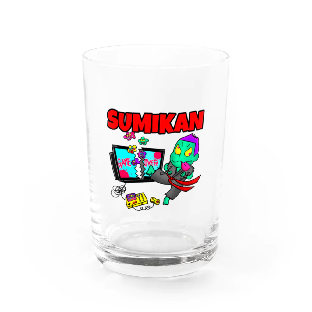 sumikanshopのスミカンvsゲーム Water Glass :front