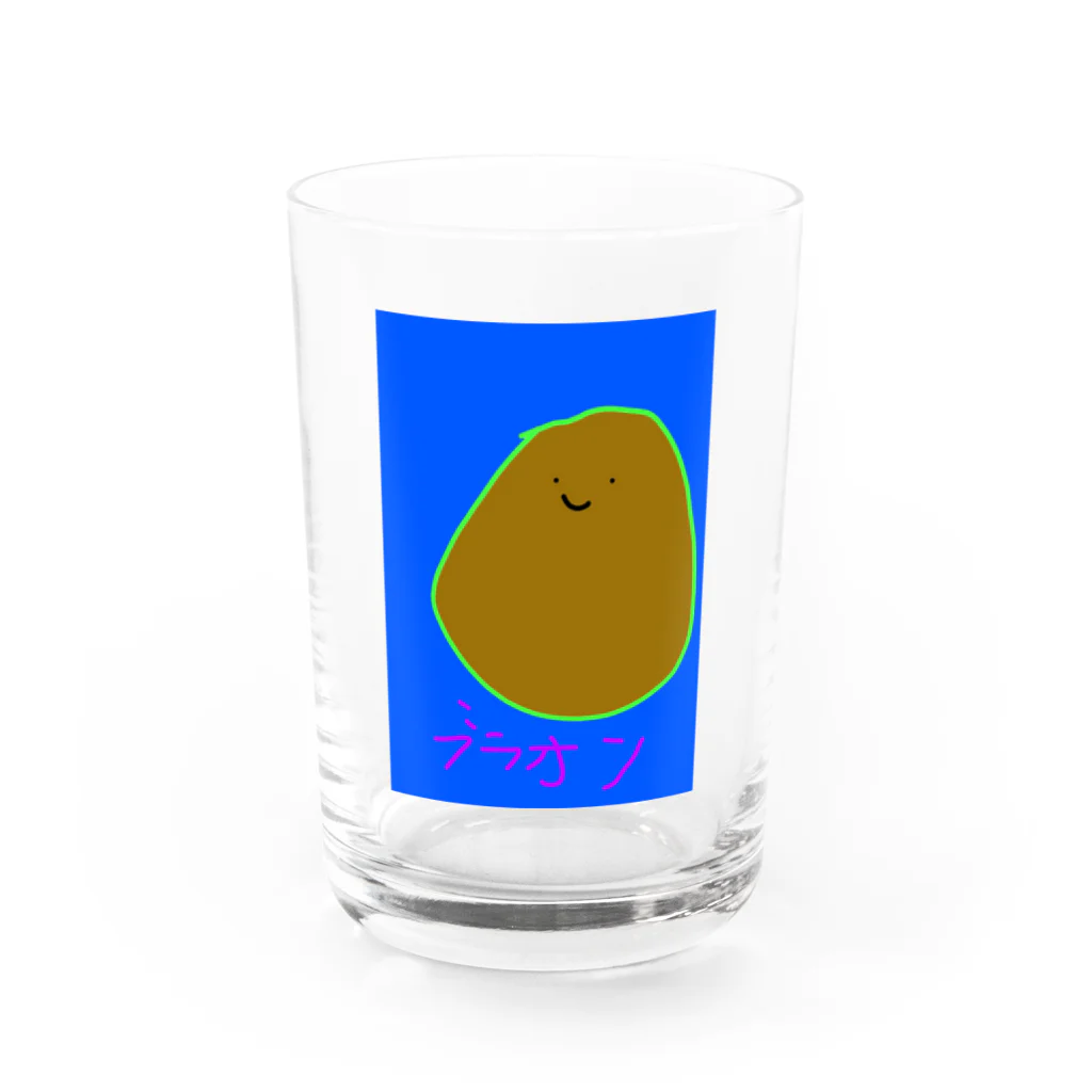 braon-chan_shopのブラオンちゃん Water Glass :front