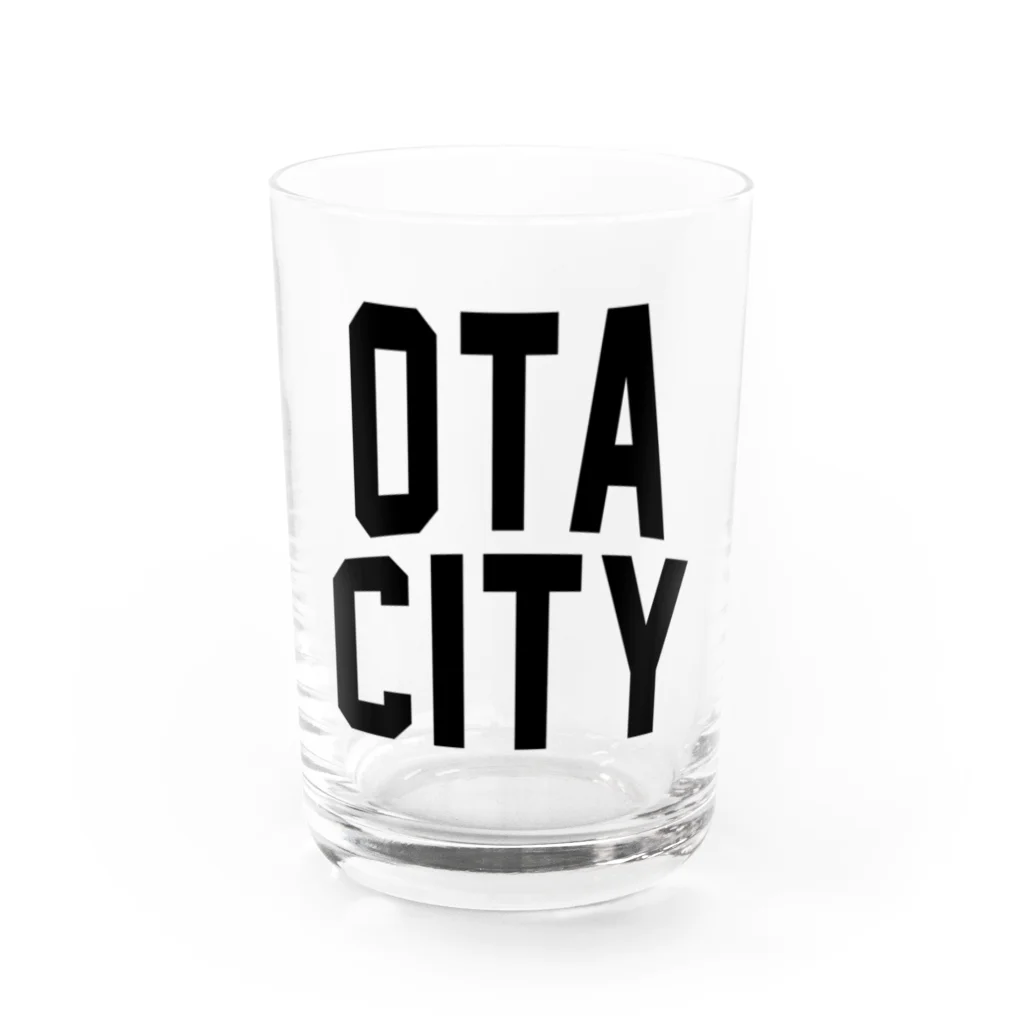 JIMOTOE Wear Local Japanの太田市 OTA CITY Water Glass :front