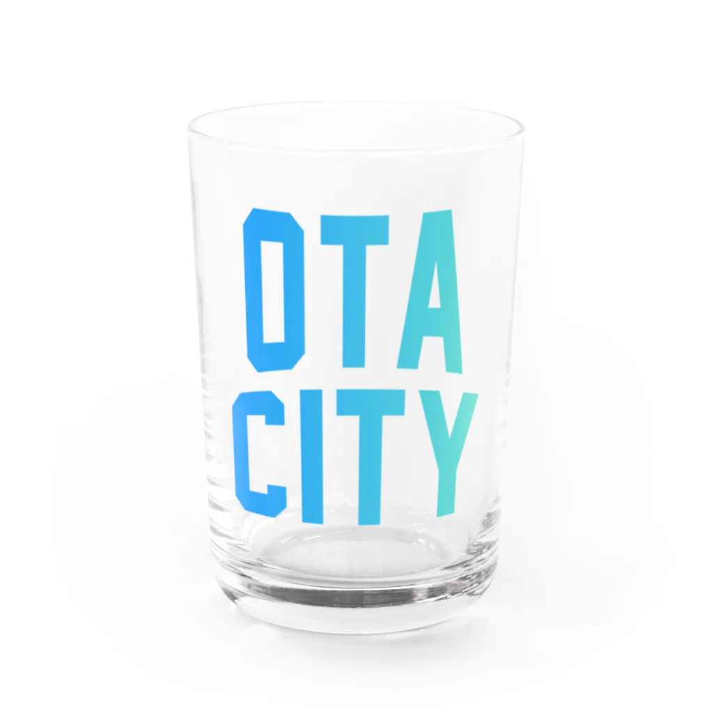 JIMOTOE Wear Local Japanの太田市 OTA CITY Water Glass :front