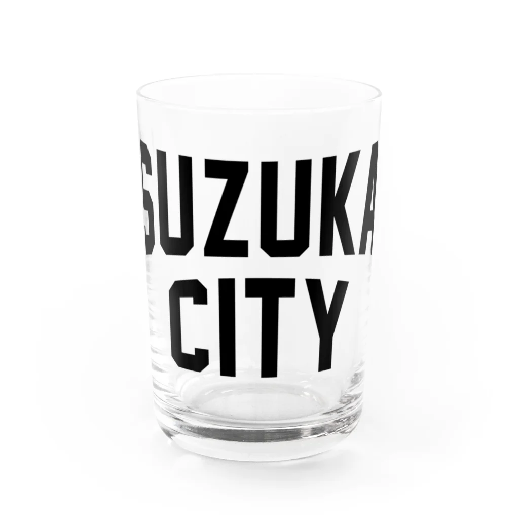 JIMOTOE Wear Local Japanの鈴鹿市 SUZUKA CITY Water Glass :front