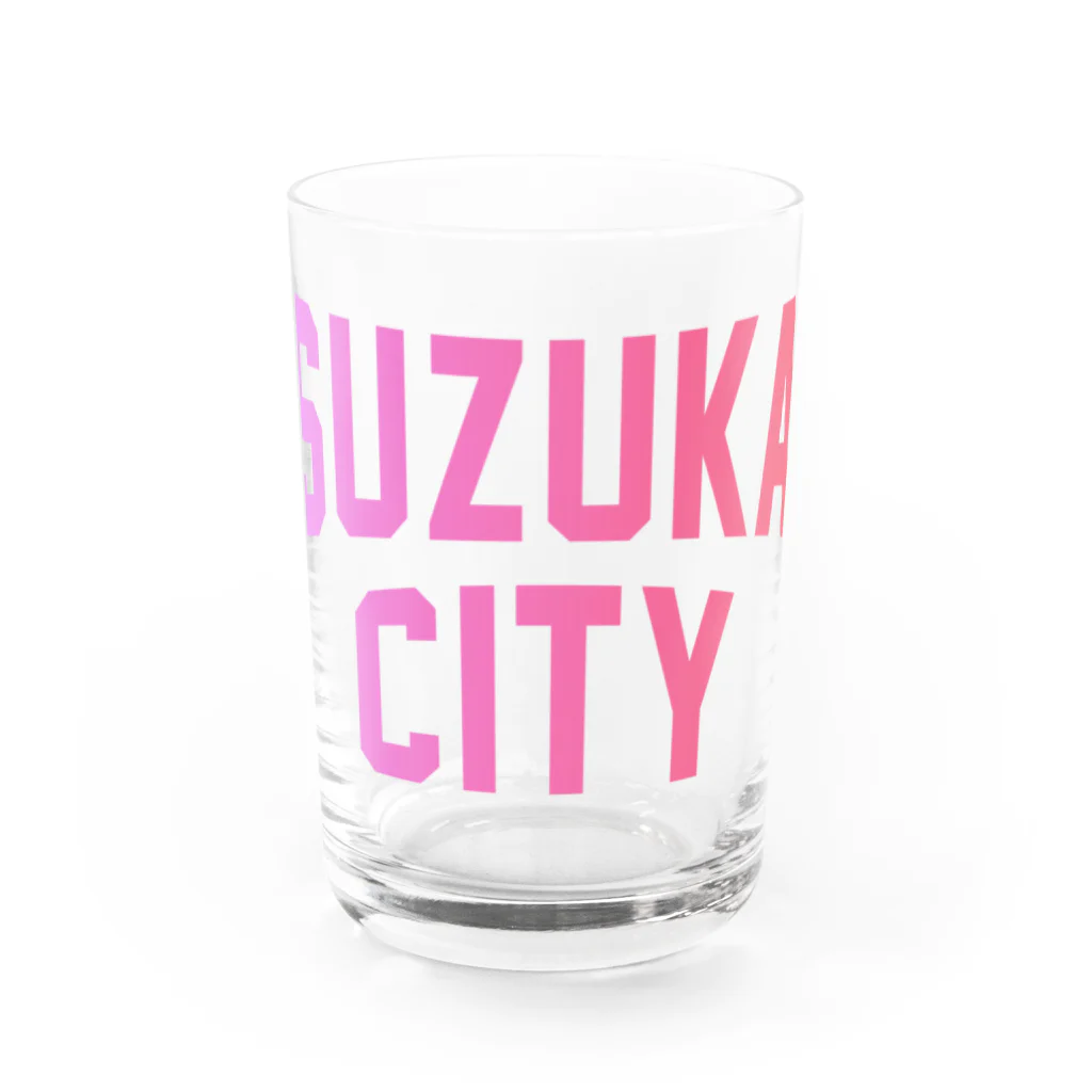 JIMOTO Wear Local Japanの鈴鹿市 SUZUKA CITY Water Glass :front