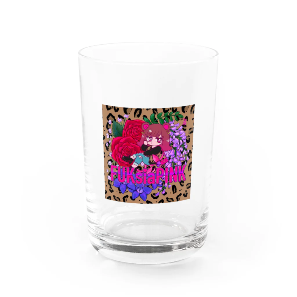 FUKsia_pINKのフゅーシャちゃん Water Glass :front