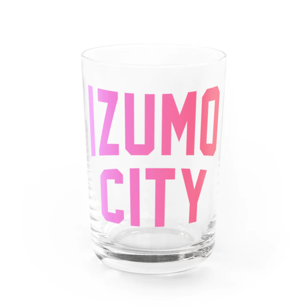 JIMOTOE Wear Local Japanの出雲市 IZUMO CITY Water Glass :front