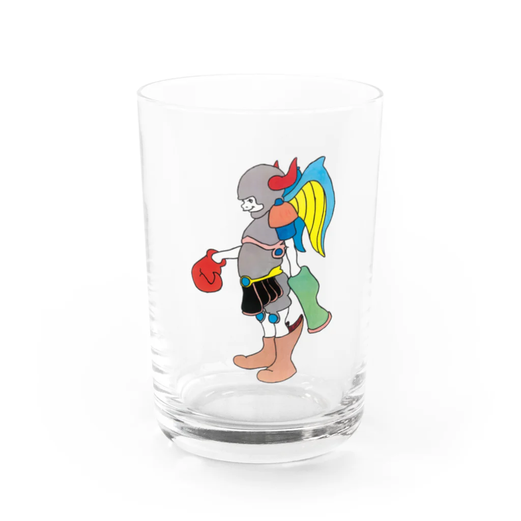 㐂十ショップの近未来少年 Water Glass :front