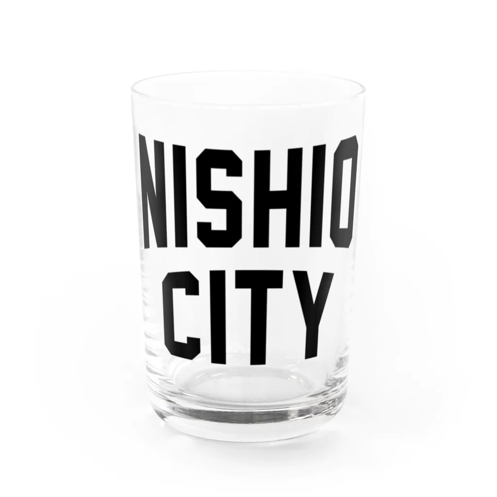 JIMOTOE Wear Local Japanの西尾市 NISHIO CITY Water Glass :front