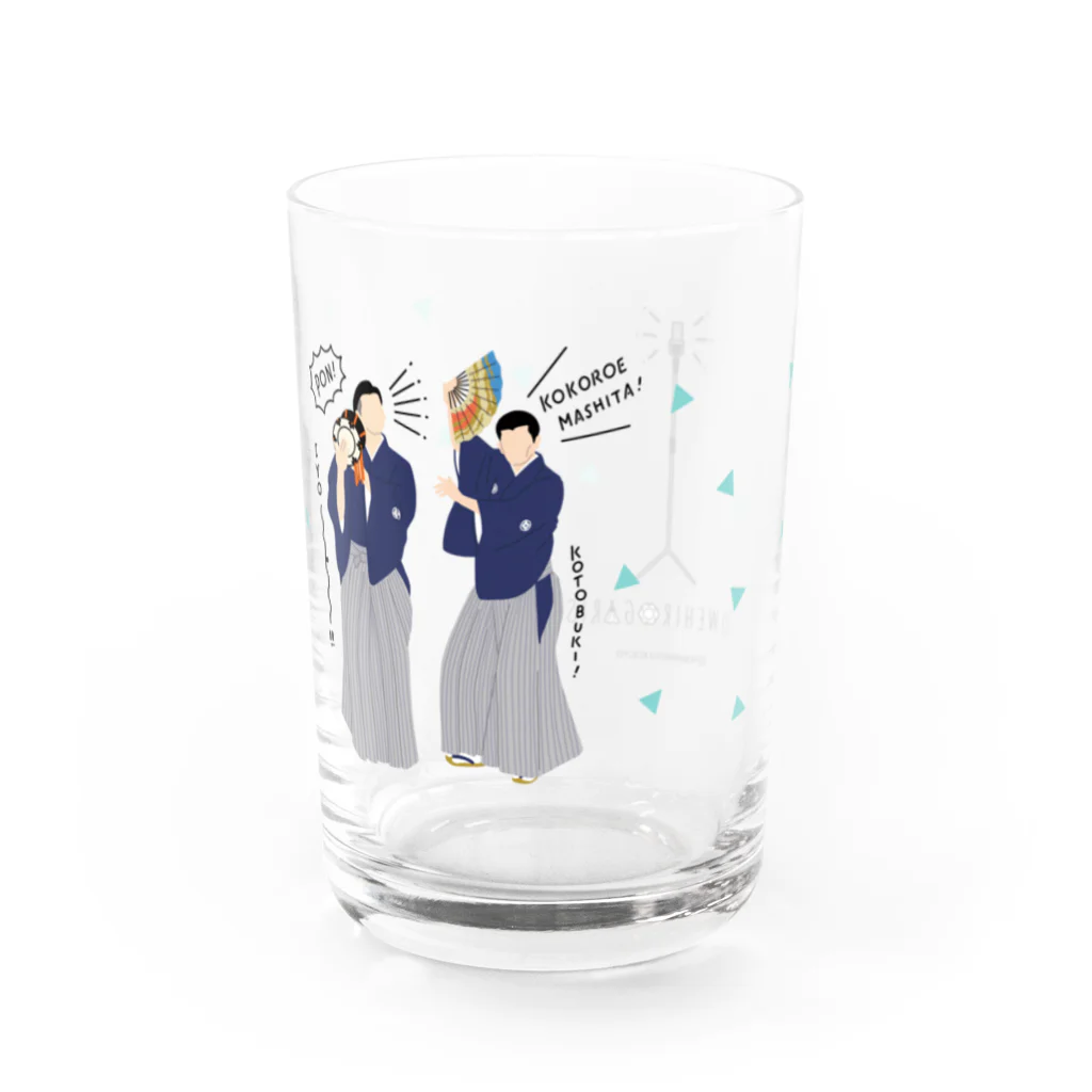 よしもと芸人オフィシャルショップのzakkaYOSHIMOTO すゑひろがりず Water Glass :front