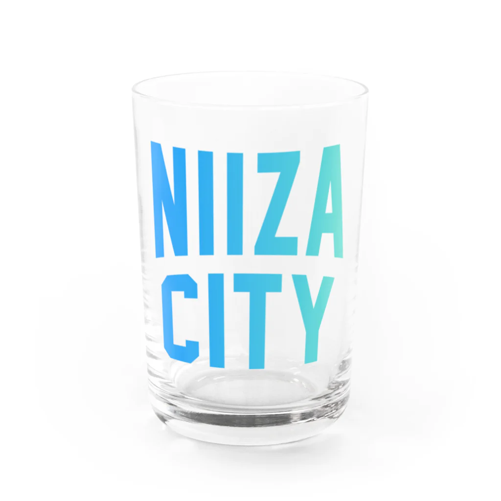 JIMOTOE Wear Local Japanの新座市 NIIZA CITY グラス前面