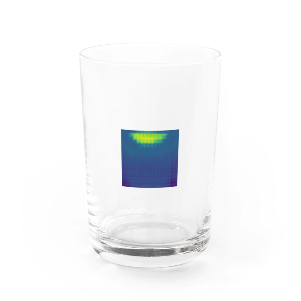 てつろうのブロッコリー Water Glass :front