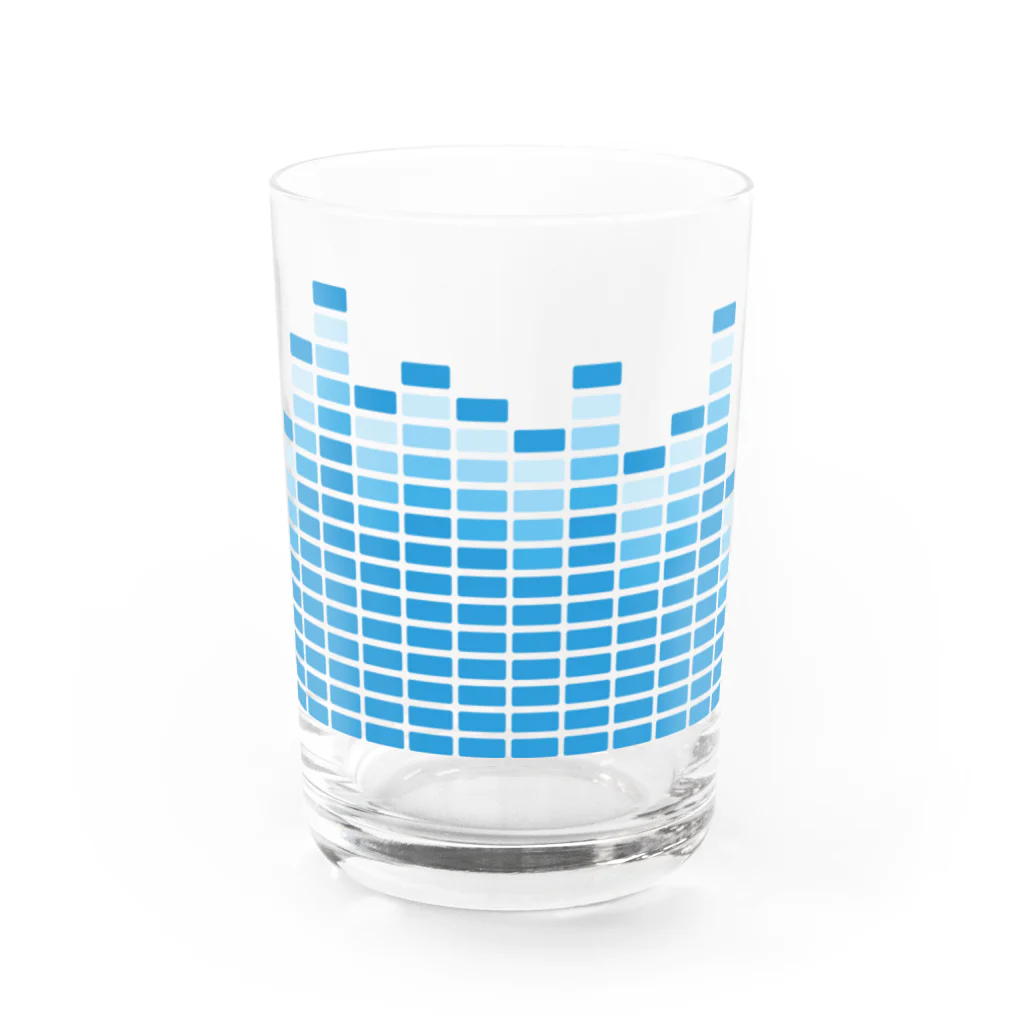 いちご音楽堂のSpectrum Analyzer Blue Water Glass :front