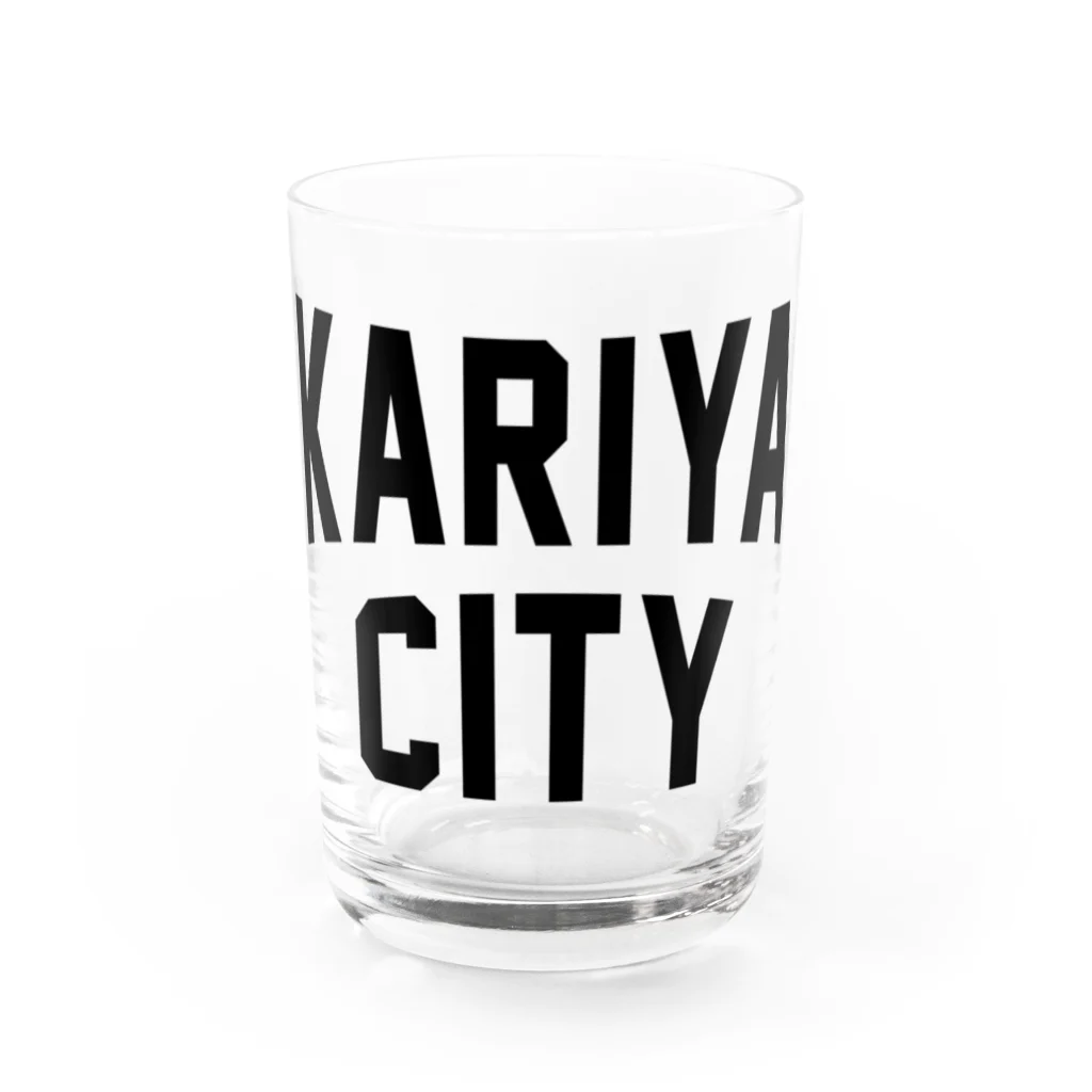 JIMOTOE Wear Local Japanの刈谷市 KARIYA CITY Water Glass :front