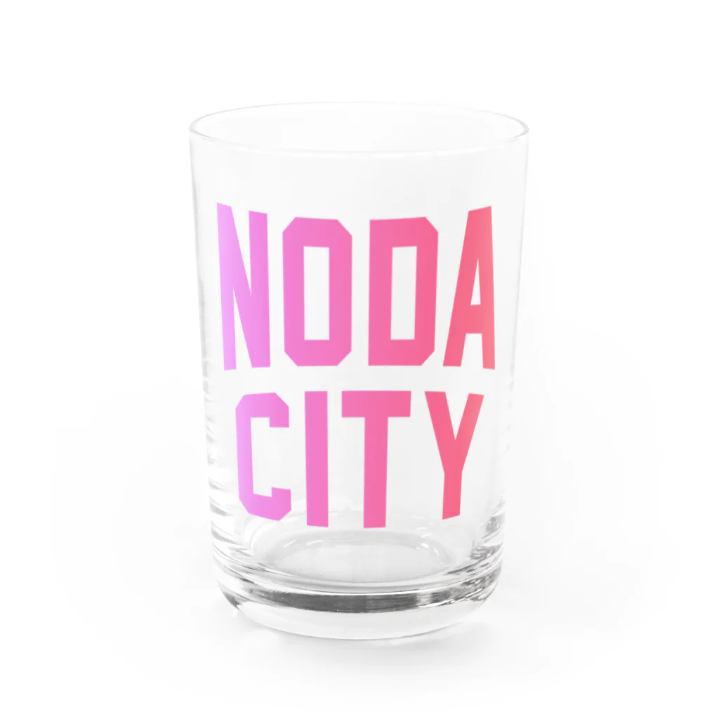 JIMOTOE Wear Local Japanの野田市 NODA CITY Water Glass :front