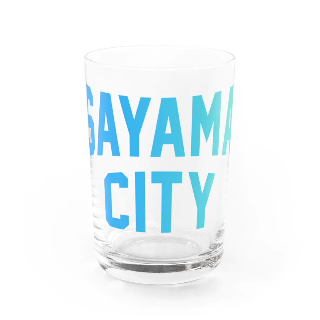 JIMOTO Wear Local Japanの狭山市 SAYAMA CITY Water Glass :front