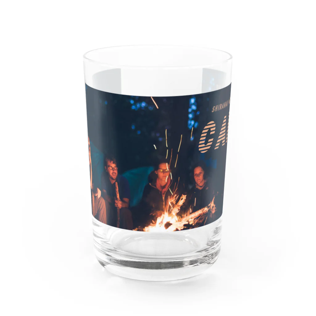 イメージキャンプ応援ショップのSHIRANAI HITOTACHI NO CAMP Water Glass :front