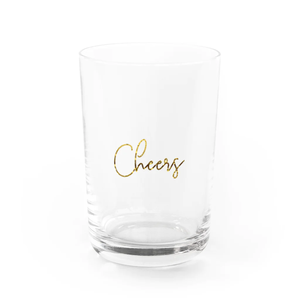 nykのcheers Water Glass :front