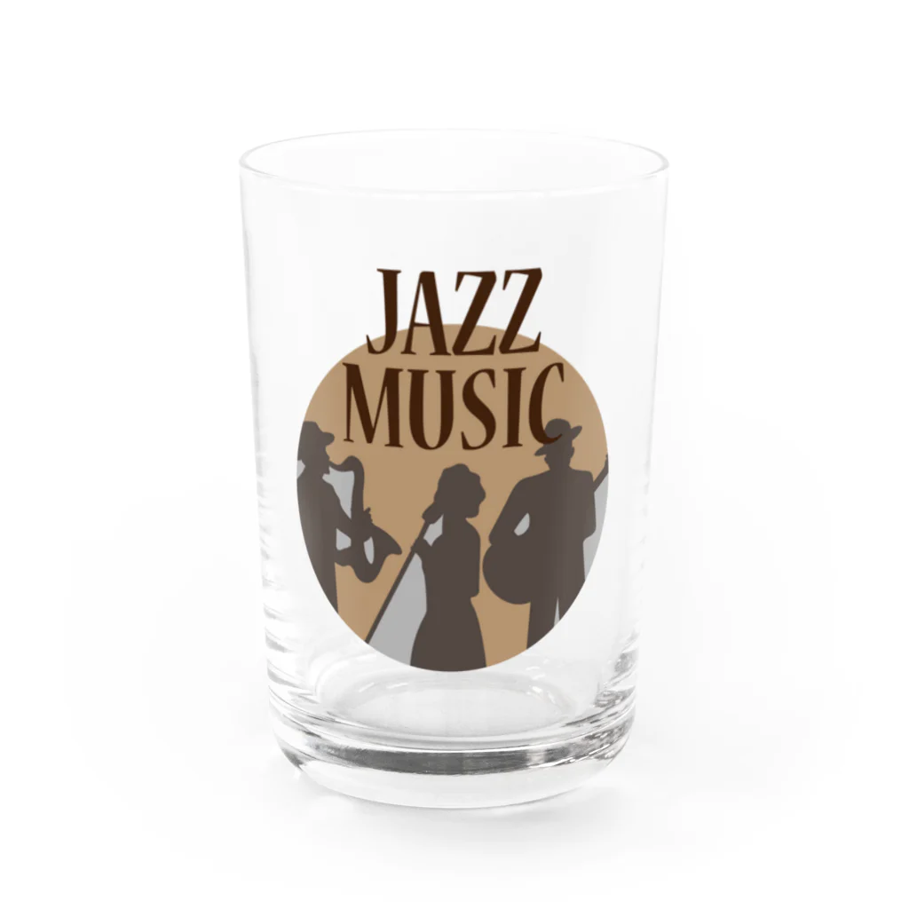 DRIPPEDのJAZZ MUSIC Water Glass :front