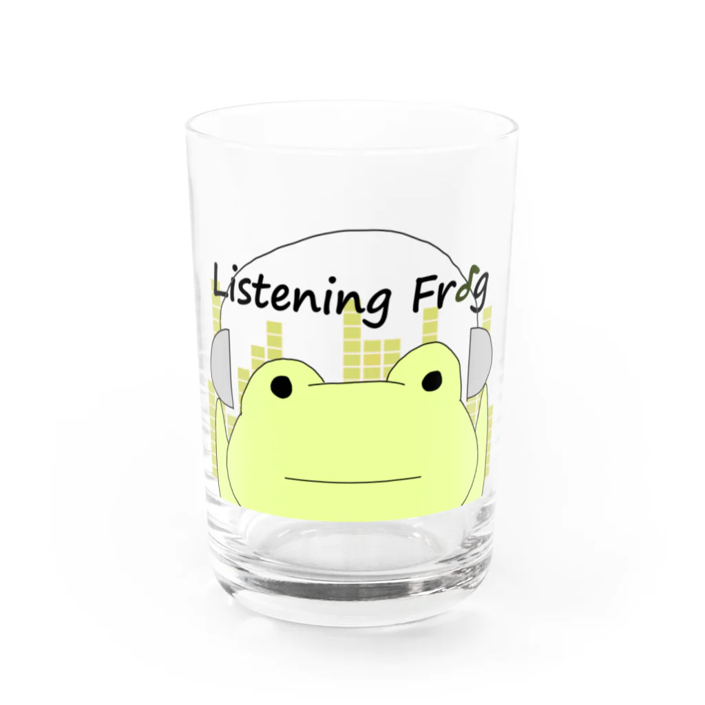 原知也、略してHaTo@作曲家のListening Frog Water Glass :front