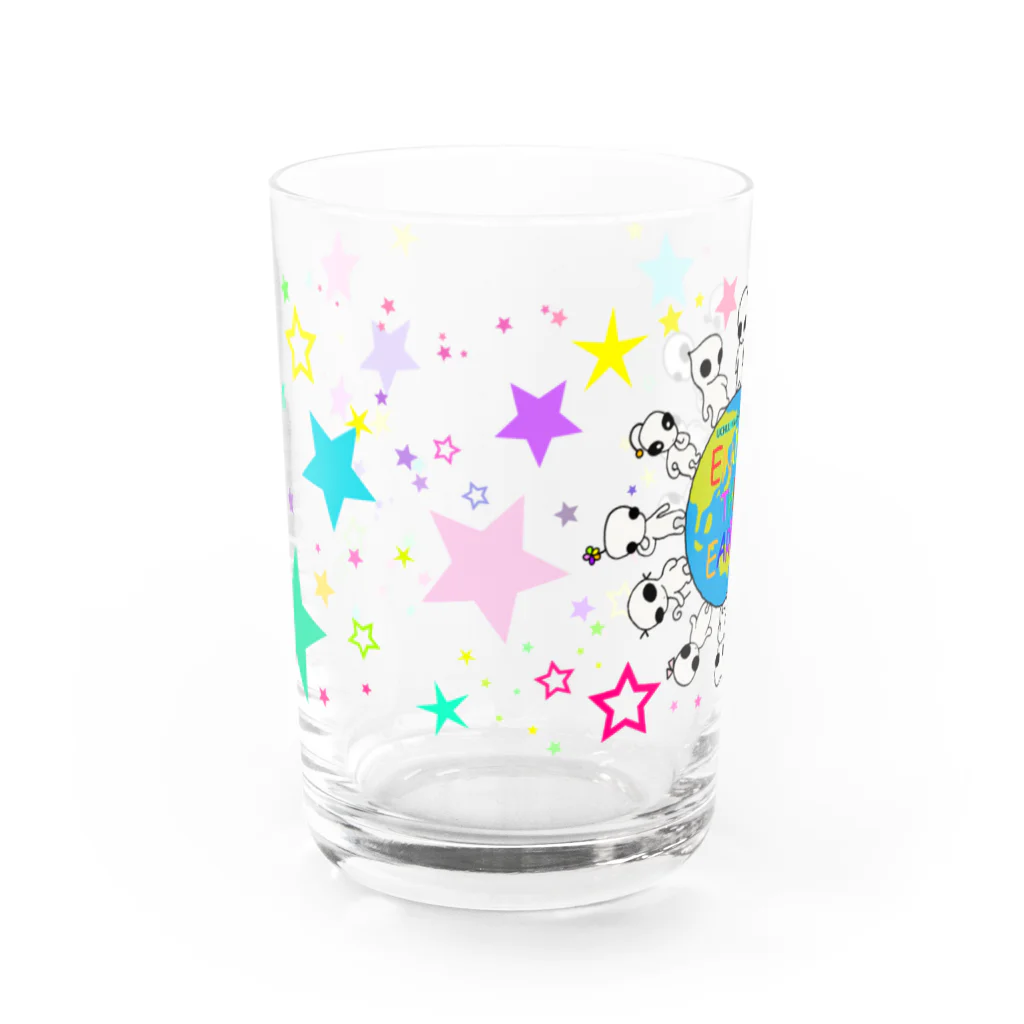 宇宙人みちおの宇宙人みちお Water Glass :front