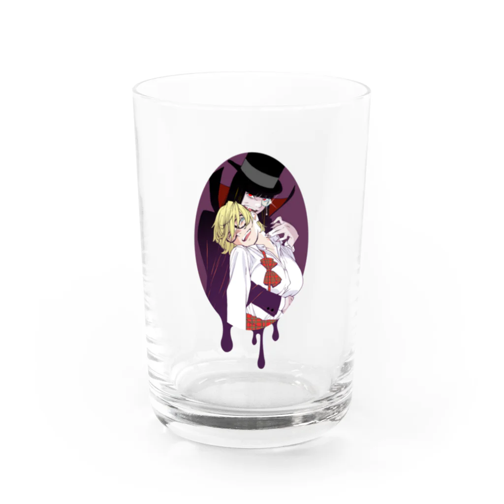 岸虎次郎　オトメの帝国18巻発売中のオトメの帝国ハロウィンスペシャル／ほのエリ Water Glass :front