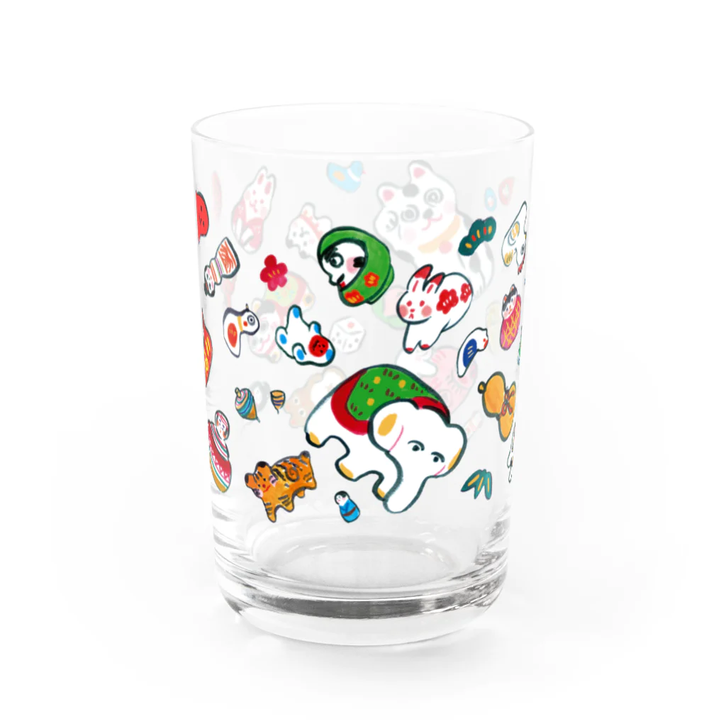 いも太郎のgangu Water Glass :front